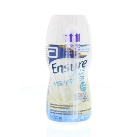 Plus high protein vanille