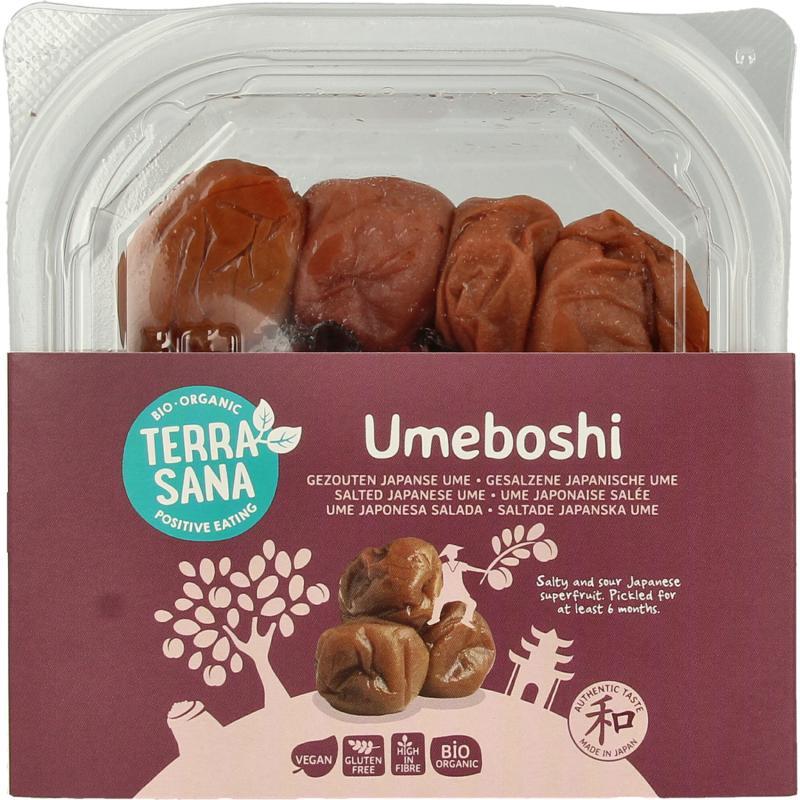 Umeboshi gezoute japanse abrikozen bio