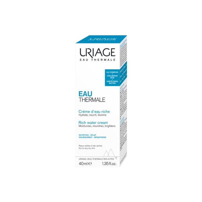 Mineraal water rijke water creme