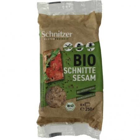 Sesambrood glutenvrij bio
