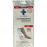 Compressiekous beige L 26 - 29 cm