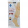 Compressiekous zwart XL 29 - 33 cm
