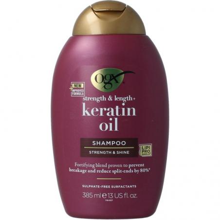 Anti breakage keratin oil shampoo
