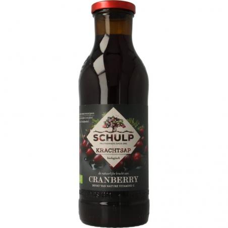 Krachtsap cranberrysap puur bio