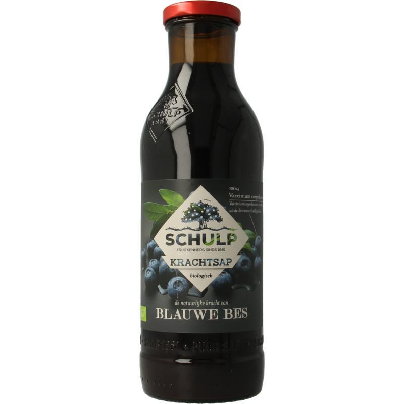 Krachtsap blauwe bessensap puur bio