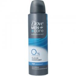 Deodorant spray men+ care clean comfort 0%