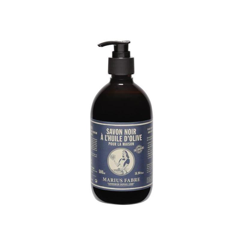 Savon noir zwarte zeep met pomp