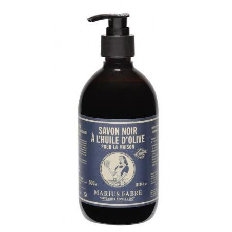 Savon noir zwarte zeep met pomp