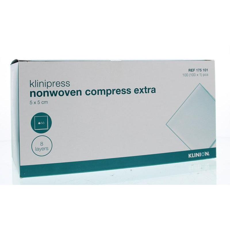 Klinipress non-woven kompres 5 x 5cm extra