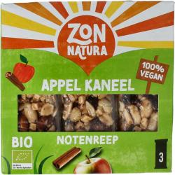 Noten appel kaneel reep 25 gram bio