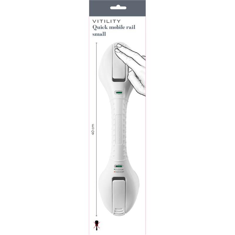 Wandbeugel quick mobile rail klein 40cm