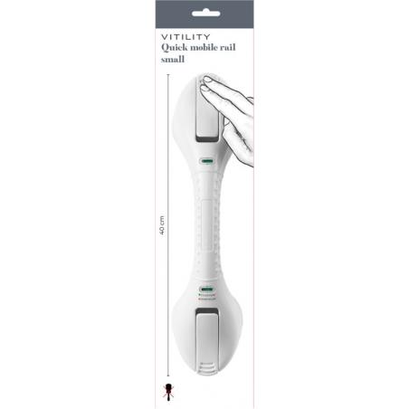 Wandbeugel quick mobile rail klein 40cm