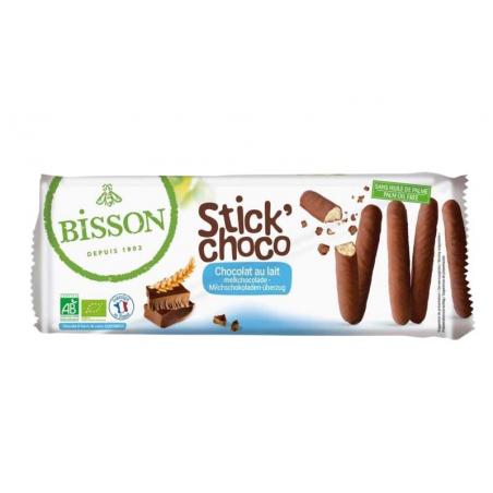 Stick choco melkchocolade bio