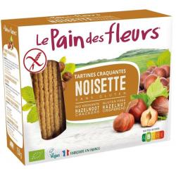 Krokante bio crackers met hazelnoot glutenvrij