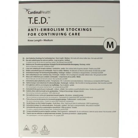 Ted cont knie beige maat M reg 4271