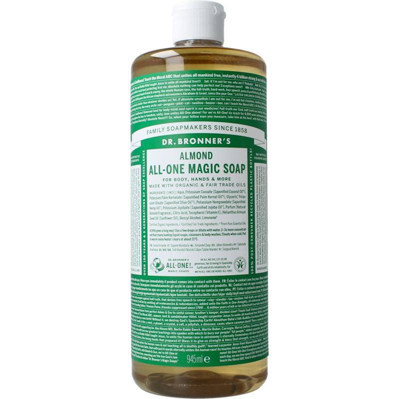 Liquid soap amandel