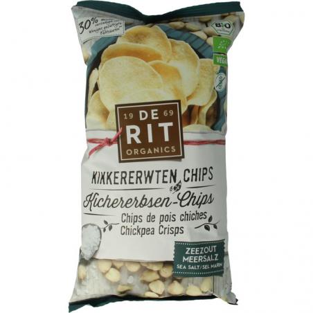Kikkererwtenchips zeezout bio