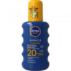 Sun protect & hydrate zonnespray SPF20