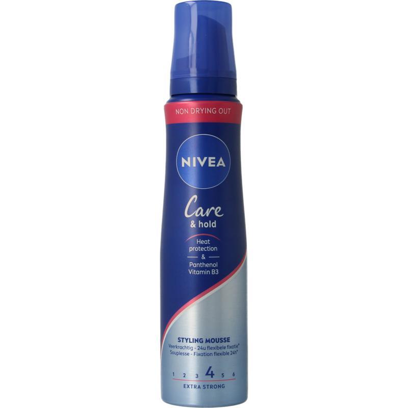 Care & hold styling mousse extra strong