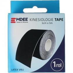 Kinesio tape zwart non cut