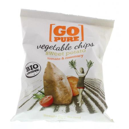 Chips sweet potato tomato & rosemary bio
