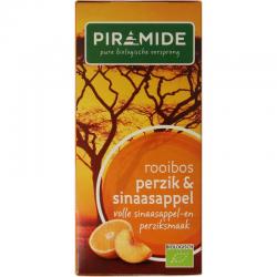 Rooibos perzik sinaasappel thee bio