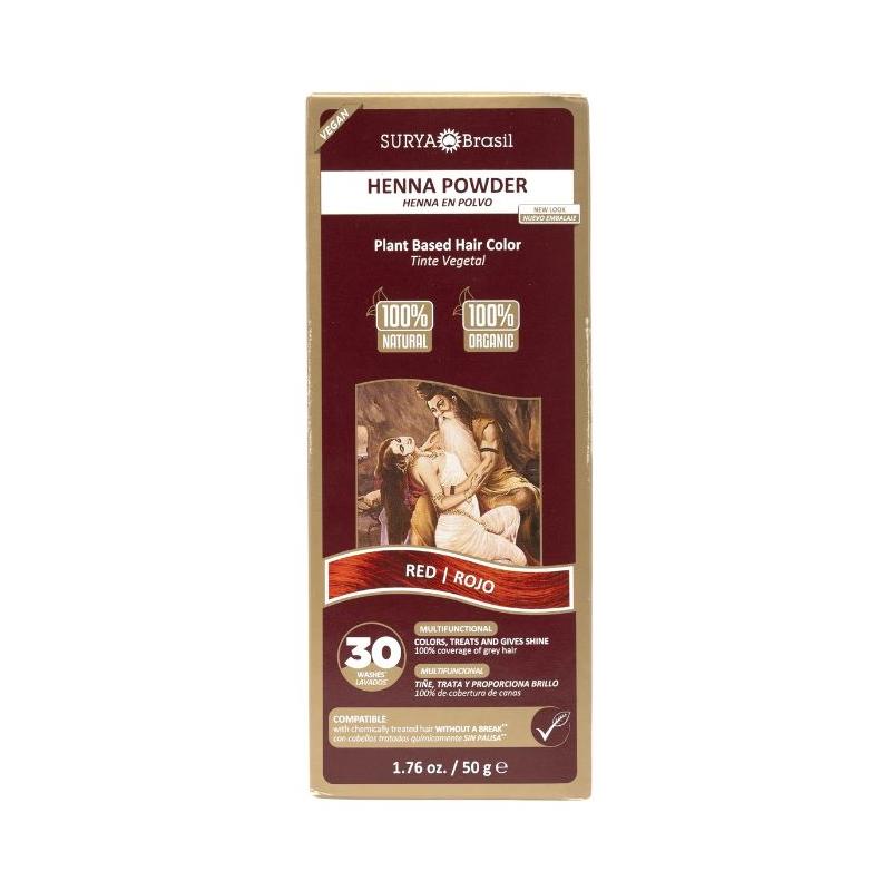 Henna haarverf poeder rood