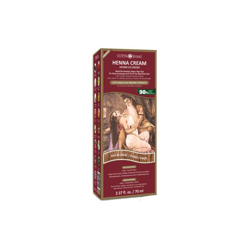 Henna haarverf creme as blond
