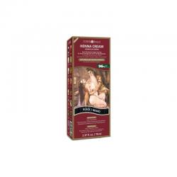 Henna haarverf creme zwart