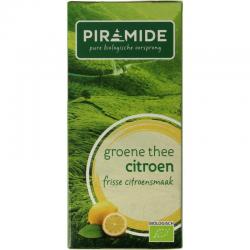 Groene thee met citroen eko bio