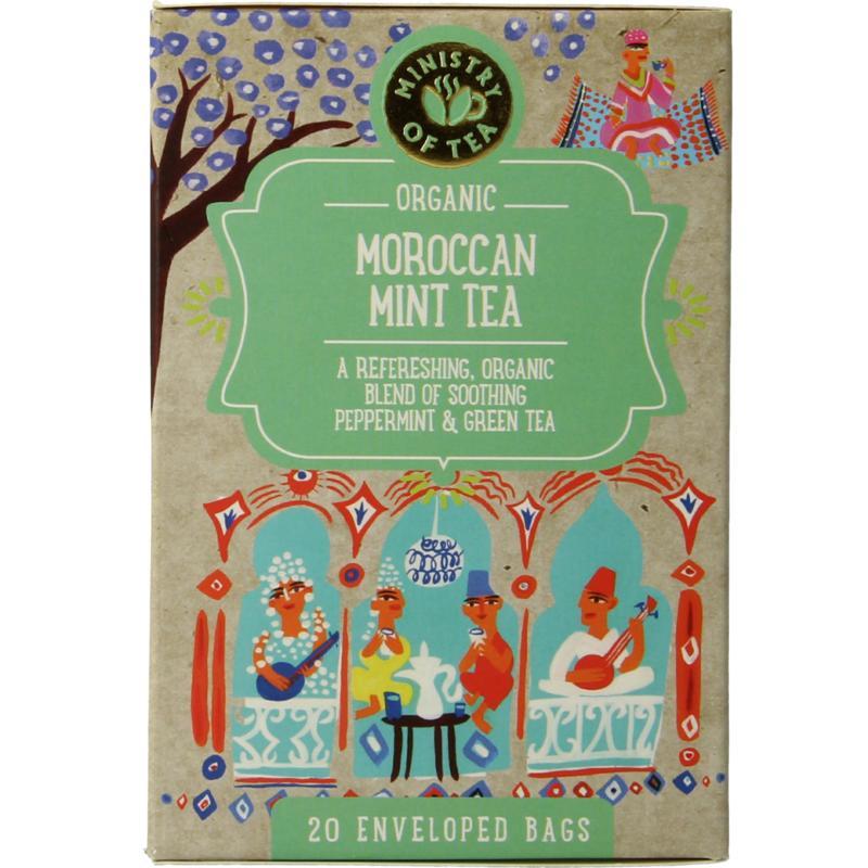 Moroccan mint tea bio