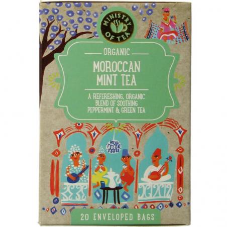 Moroccan mint tea bio