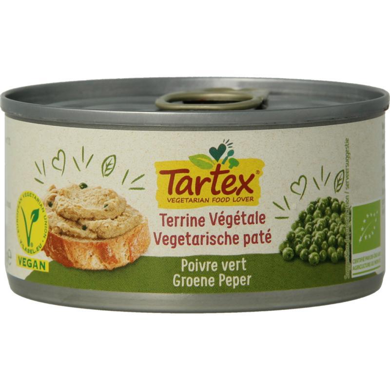 Pate groene peper bio