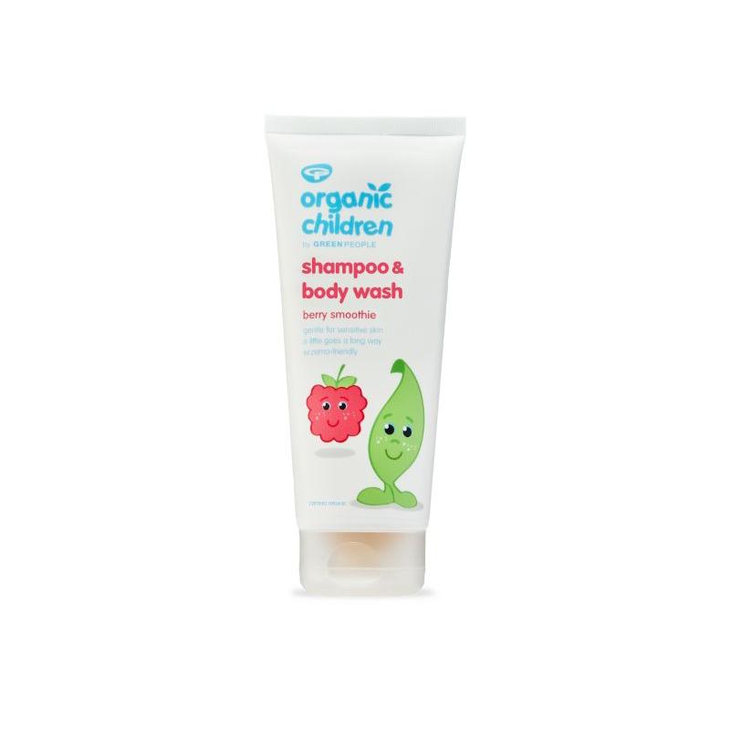 Organic children shampoo berry smoothie