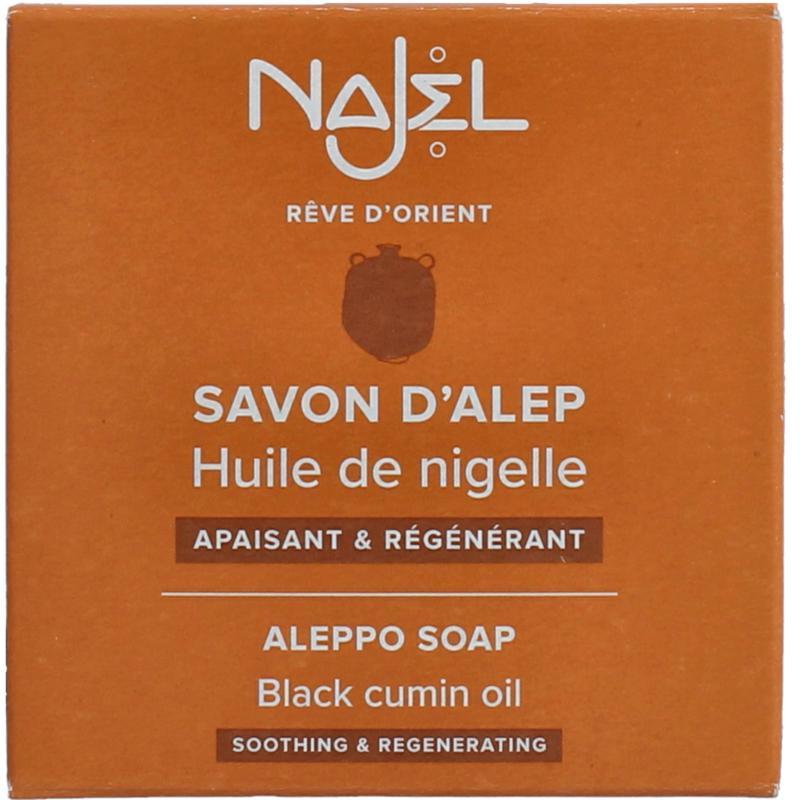 Aleppo zeep nigella olie zwarte komijn