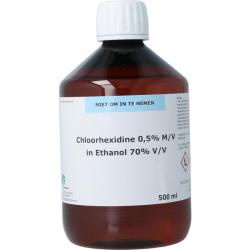 Chloorhexidine 0.5% in alcohol 70%