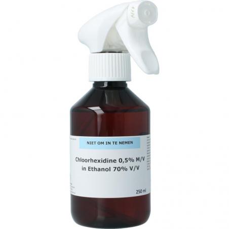 Chloorhexidine 0.5% alcohol 70% spray