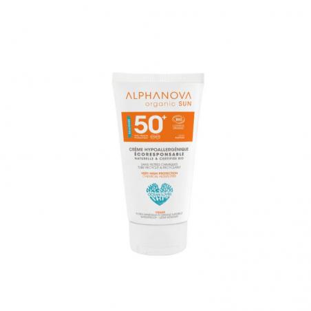 Sun creme bij zonne allergie en waterproof SPF50
