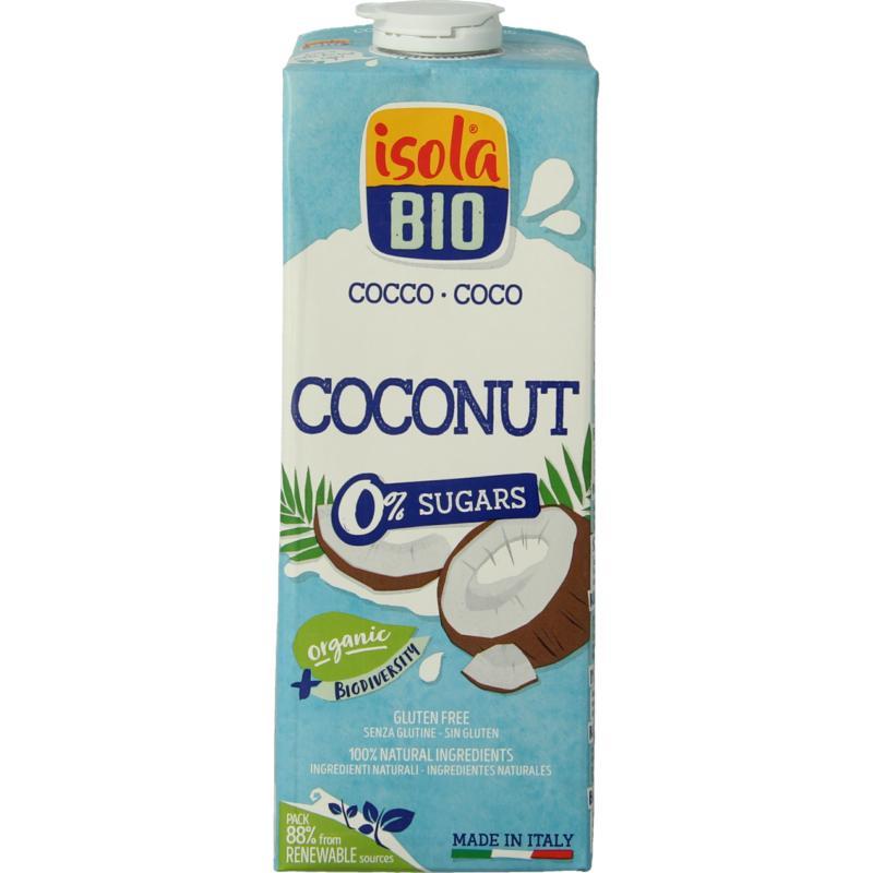 Kokosdrink met calcium suikervrij bio