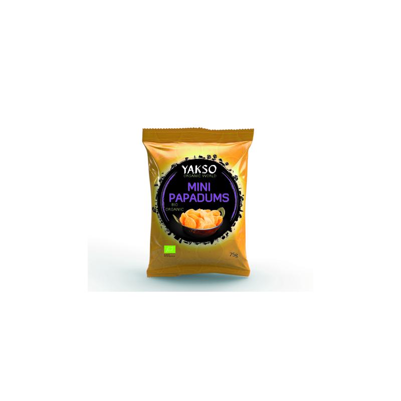 Mini papadums bio