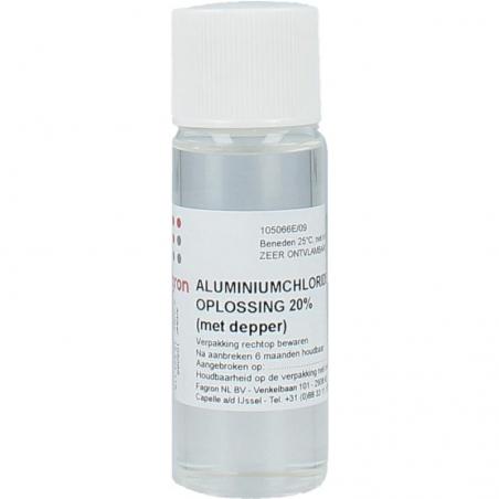 Aluminiumchloride oplossing 20% met depper