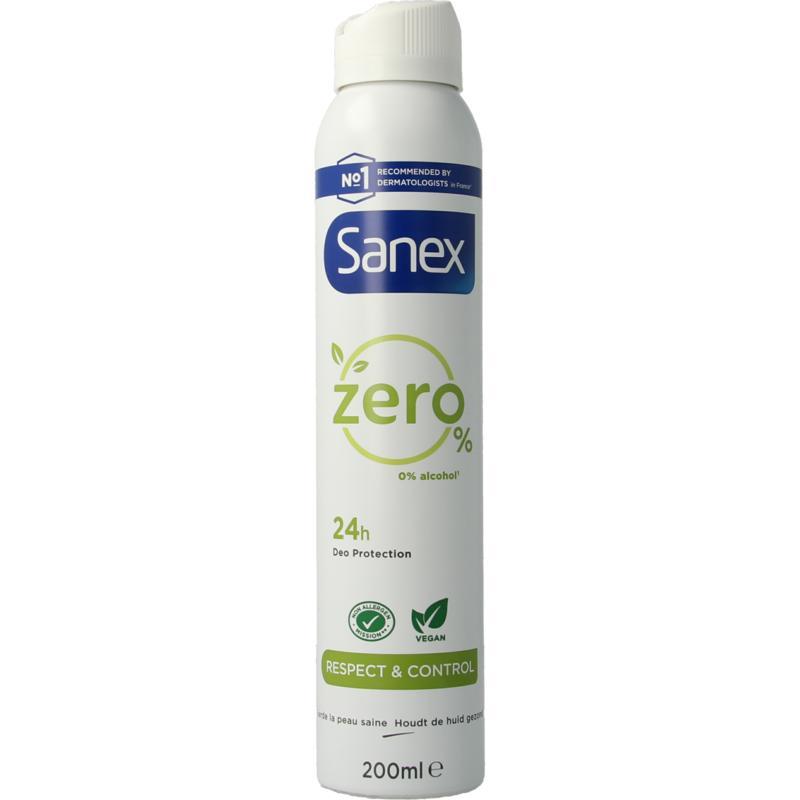 Deodorant spray zero% respect & control