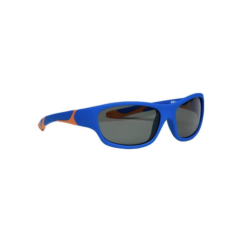 Zonnebril junior 3 - 7 jaar blauw oranje