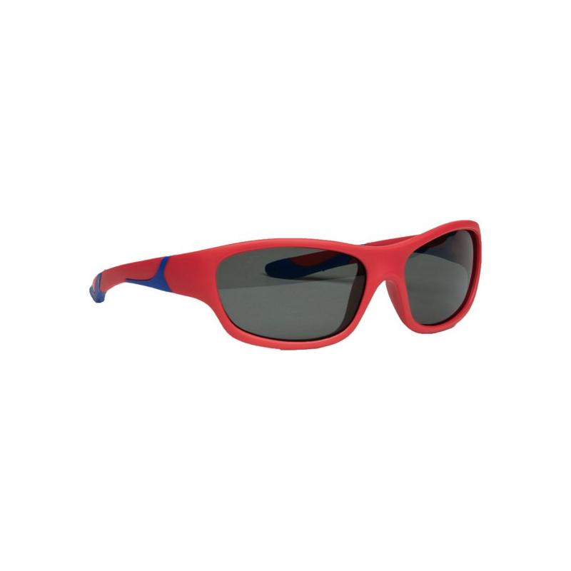 Zonnebril junior 3 - 8 jaar rood blauw