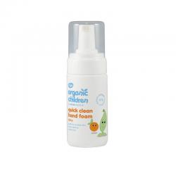 Quick clean hand foam