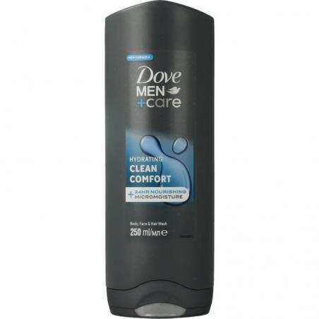 Shower men + care clean comfort