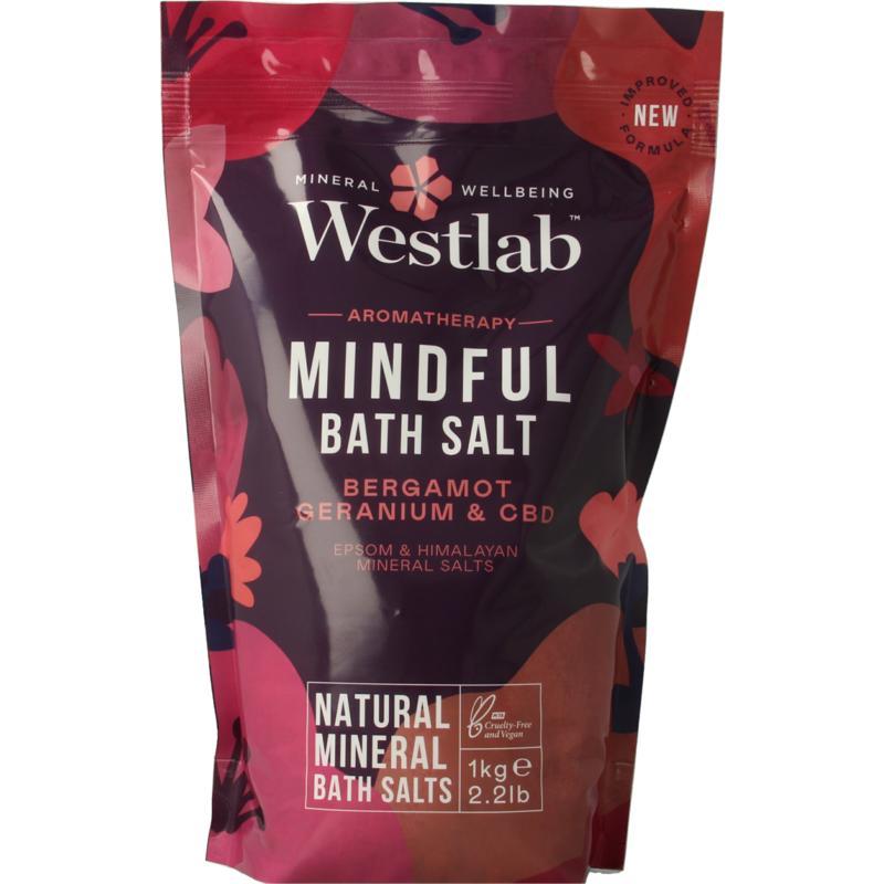 Mindful bath salt