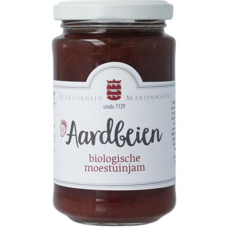 Moestuinjam aardbeien bio