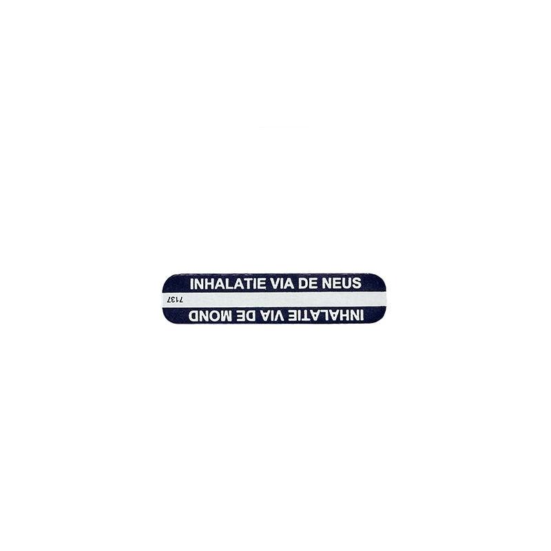 Sticker inhalatie neus/mond