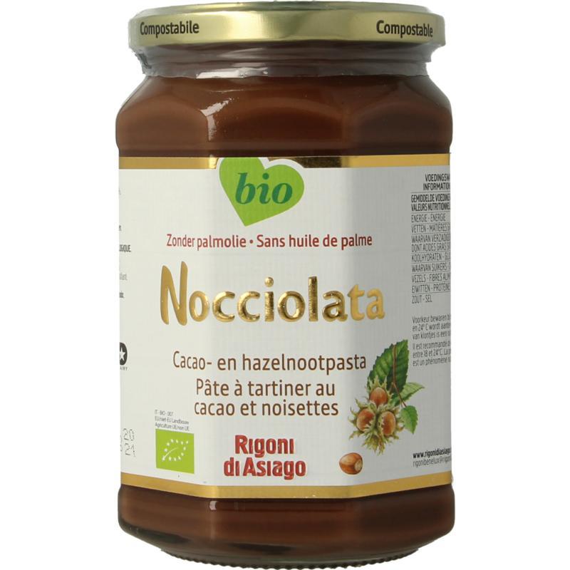 Chocolade hazelnootpasta bio